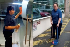 Personal de Aseo & Multiservicios 24 Horas en terreno, fotografía 17 de 18